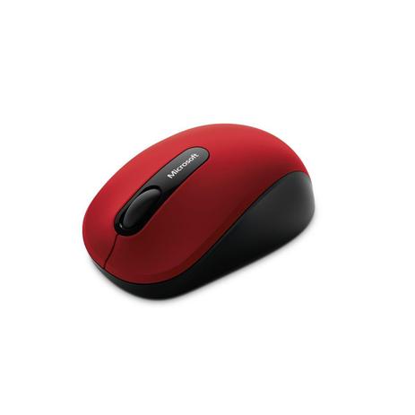 Menor preço em Mouse Microsoft Wireless Bluetooth Mobile 3600 Vermelho - PN7-00018
