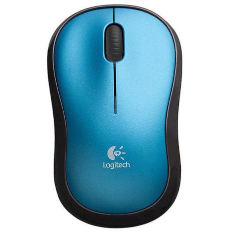 Mouse Mini Óptico Logitech Wireless M185 - Azul, Sem Fio Menor preço em Mouse Mini Óptico Logitech Wireless M185 - Azul, Sem Fio