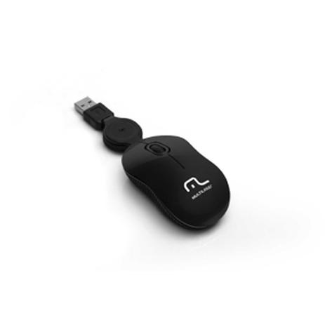 Mouse Multilaser Retratil Super Mini Preto Usb Menor preço em Mouse Multilaser Retratil Super Mini Preto Usb