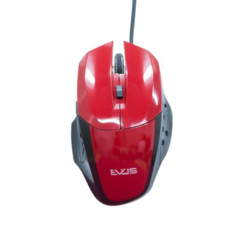 Mouse OACUTEPTICO Gamer EVUS Precision Vermelho USB 1.600DPI Modelo MG-07 Menor preço em Mouse OACUTEPTICO Gamer EVUS Precision Vermelho USB 1.600DPI Modelo MG-07