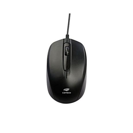 Mouse Óptico C3tech MS-30bk USB - C3 tech Menor preço em Mouse Óptico C3tech MS-30bk USB - C3 tech