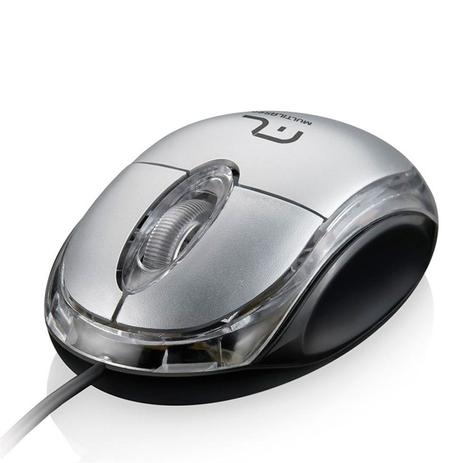 Mouse Óptico Classic Box Prata Usb Mo180 Multilaser é boa?