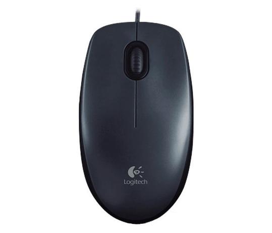 Mouse Óptico Com Fio Logitech M100 Preto, Design Ambidestro, 1000 Dpi, Entrada USB - Logitech Menor preço em Mouse Óptico Com Fio Logitech M100 Preto, Design Ambidestro, 1000 Dpi, Entrada USB - Logitech