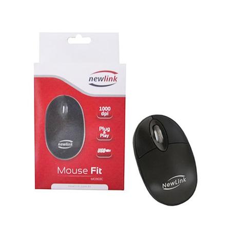 Mouse óptico com fio usb preto 9.5 cm 1000 dpi - Newlink/oex Menor preço em Mouse óptico com fio usb preto 9.5 cm 1000 dpi - Newlink/oex