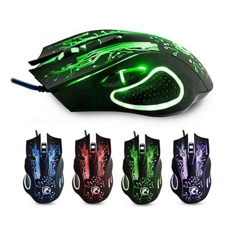 Mouse Óptico Gamer X9 Game profissional Venom Dpi E-sports Cs Minecraft Lol Go - Shinka Menor preço em Mouse Óptico Gamer X9 Game profissional Venom Dpi E-sports Cs Minecraft Lol Go - Shinka