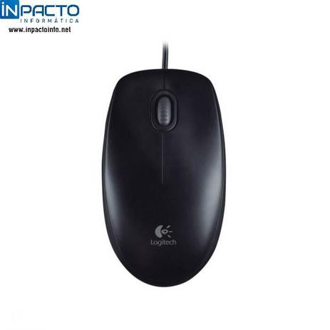 Mouse optico logitech m100 usb pto Menor preço em Mouse optico logitech m100 usb pto