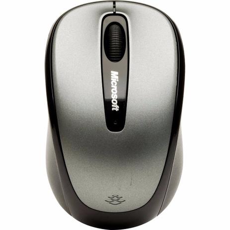 Mouse Óptico Microsoft Wireless Mobile 3500 com Tecnologia BlueTrack - Preto e Cinza Menor preço em Mouse Óptico Microsoft Wireless Mobile 3500 com Tecnologia BlueTrack - Preto e Cinza