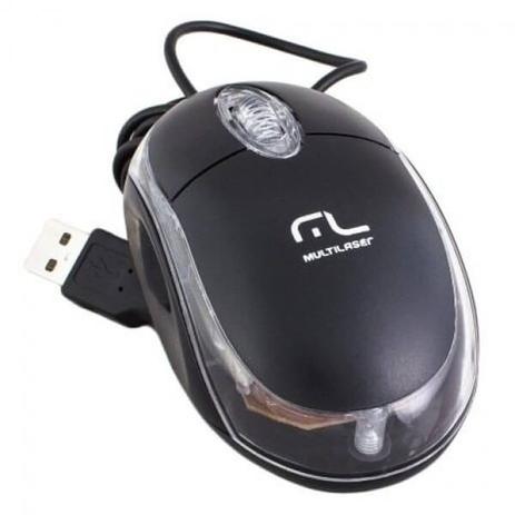 Mouse Óptico MO179 Classic 800DPI Preto (Emb. contém 1un.) - Multilaser é boa?
