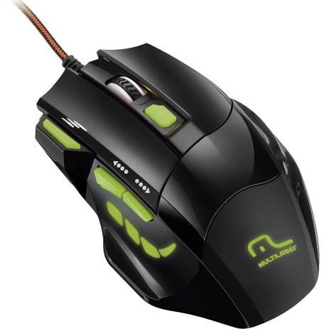 Mouse Optico Multilaser XGamer Fire Button USB 2400Dpi - MO208 - Preto Menor preço em Mouse Optico Multilaser XGamer Fire Button USB 2400Dpi - MO208 - Preto