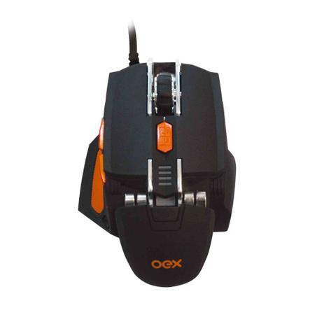 Mouse Óptico Oex Game Cyber MS306, USB, 5200DPI Menor preço em Mouse Óptico Oex Game Cyber MS306, USB, 5200DPI