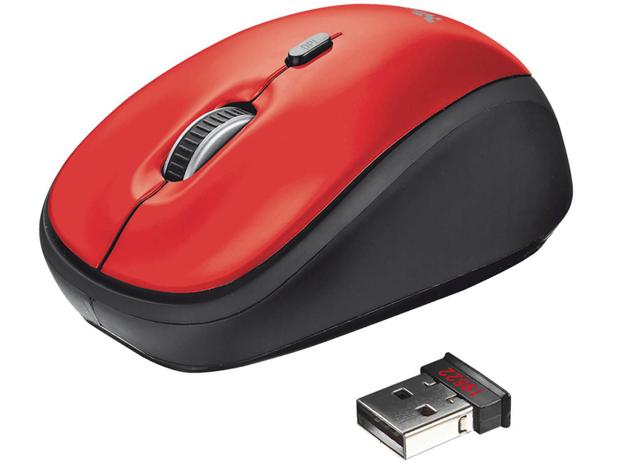 Mouse Óptico Sem Fio Yvi - Trust Menor preço em Mouse Óptico Sem Fio Yvi - Trust
