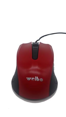 Mouse Óptico Usb 3.0 com Fio Weibo Vermelho é boa?