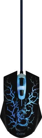 Mouse Optico USB P/GAME 2000 DPI OEX Menor preço em Mouse Optico USB P/GAME 2000 DPI OEX
