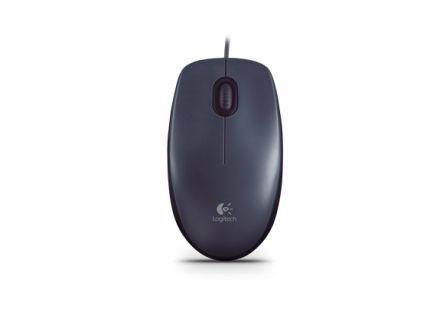 Mouse óptico usb preto M90 Logitech Menor preço em Mouse óptico usb preto M90 Logitech