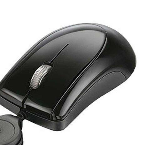 Mouse Optico Usb Preto Retratil Mo048 - 135 - multilaser Menor preço em Mouse Optico Usb Preto Retratil Mo048 - 135 - multilaser