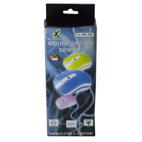 Mouse optico usb wireless1600 dbi - verde - Knup Menor preço em Mouse optico usb wireless1600 dbi - verde - Knup