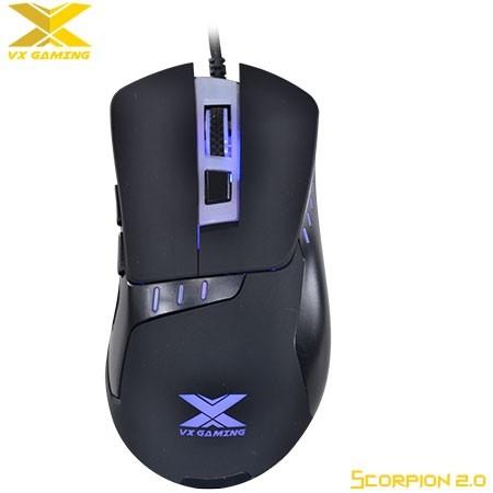 Mouse Óptico Vinik Vx Gaming Scorpion 2.0 3200 Dpi Ajustável E 06 Botões Preto Menor preço em Mouse Óptico Vinik Vx Gaming Scorpion 2.0 3200 Dpi Ajustável E 06 Botões Preto