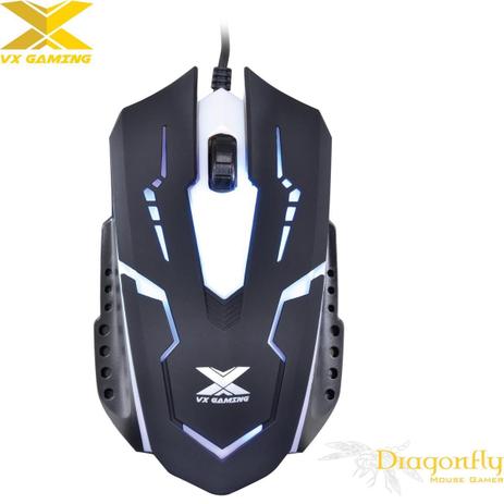Mouse Óptico VX Gaming Dragonfly 1000 DPI Preto 25364 - Vinik Menor preço em Mouse Óptico VX Gaming Dragonfly 1000 DPI Preto 25364 - Vinik