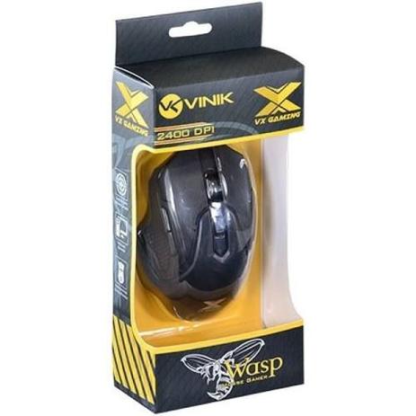 Mouse Óptico Vx Gaming Wasp, VINIK, Mouses, Preto Menor preço em Mouse Óptico Vx Gaming Wasp, VINIK, Mouses, Preto