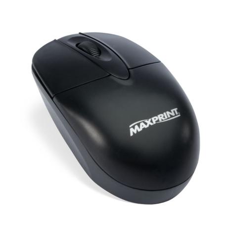 Mouse Ótico USB 800dpi Preto Optico - Maxprint Menor preço em Mouse Ótico USB 800dpi Preto Optico - Maxprint