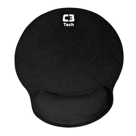 Mouse PAD C3TECH com Apoio em GEL MP-100 Preto - C3 tech Menor preço em Mouse PAD C3TECH com Apoio em GEL MP-100 Preto - C3 tech