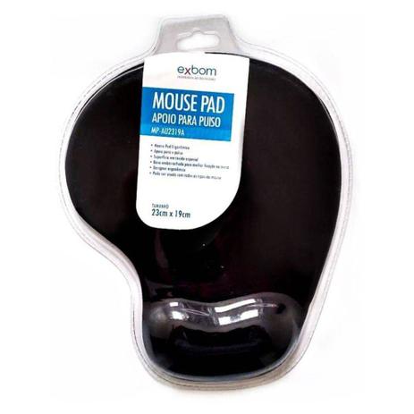 Mouse Pad Com Apoio De Pulso Exbom Preto é boa?