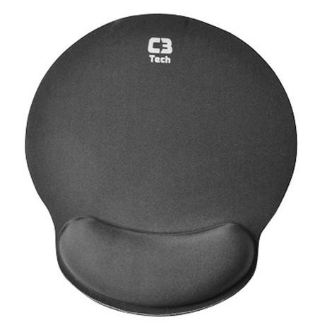 Mouse Pad Com Apoio De Punho Em Gel Mp-100 C3 Tech Menor preço em Mouse Pad Com Apoio De Punho Em Gel Mp-100 C3 Tech