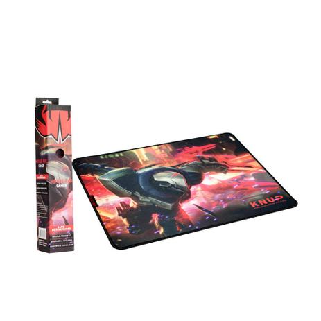 Mouse PAD Gamer ALTO Desempenho 32X42CM KP-S07 KP-S07 KNUP - Vitrine Menor preço em Mouse PAD Gamer ALTO Desempenho 32X42CM KP-S07 KP-S07 KNUP - Vitrine