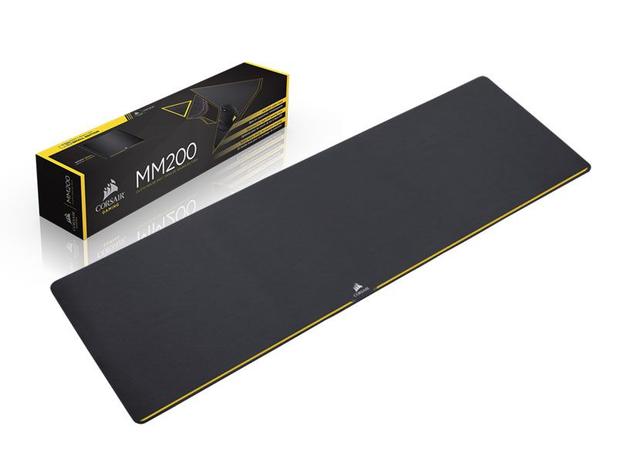 Mouse pad gamer corsair ch-9000101-ww mm200 extended 93 x 30cm preto - Marca Menor preço em Mouse pad gamer corsair ch-9000101-ww mm200 extended 93 x 30cm preto - Marca