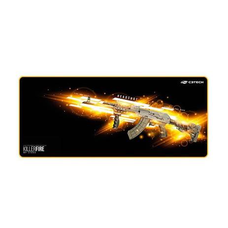 Mouse Pad Gamer Killer Fire Mp-G1000 C3 Tech Menor preço em Mouse Pad Gamer Killer Fire Mp-G1000 C3 Tech