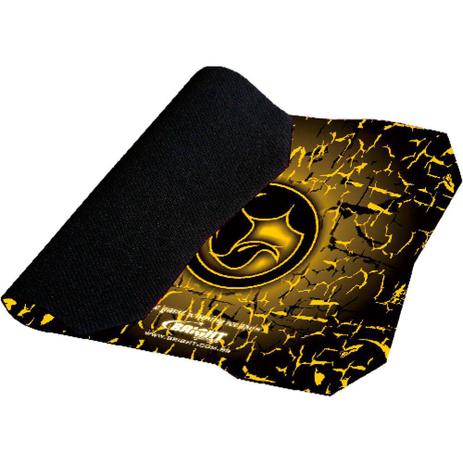 Mouse pad gamer preto/amarelo 0429 bright Menor preço em Mouse pad gamer preto/amarelo 0429 bright