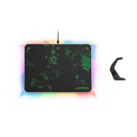Mouse Pad Gamer Warrior com Led RGB AC299 Multilaser Menor preço em Mouse Pad Gamer Warrior com Led RGB AC299 Multilaser