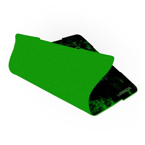 Mouse Pad Multilaser Gamer Warrior Verde - AC287 Menor preço em Mouse Pad Multilaser Gamer Warrior Verde - AC287