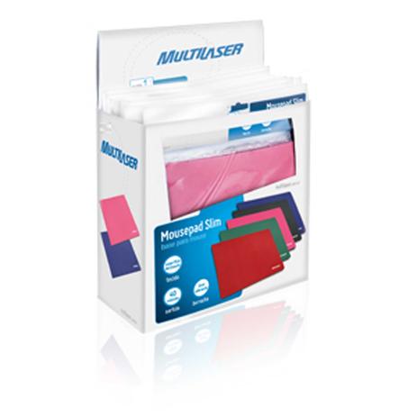 Mouse Pad Slim Multilaser Pvc Display 40 Unidades Sortidas Menor preço em Mouse Pad Slim Multilaser Pvc Display 40 Unidades Sortidas