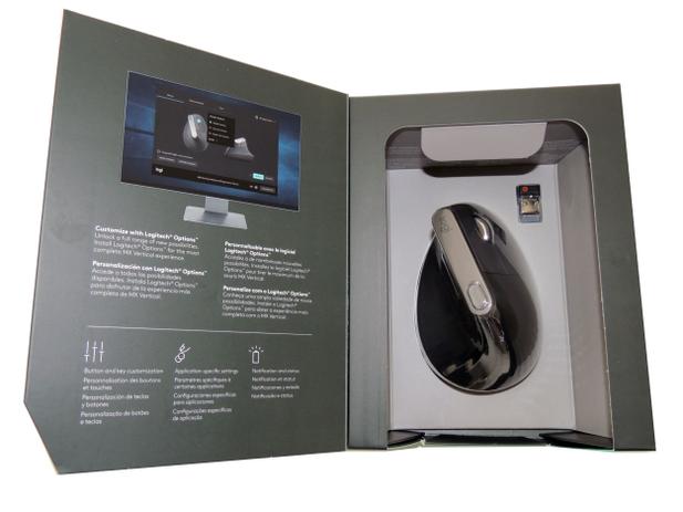 Mouse sem fio logitech MX Vertical