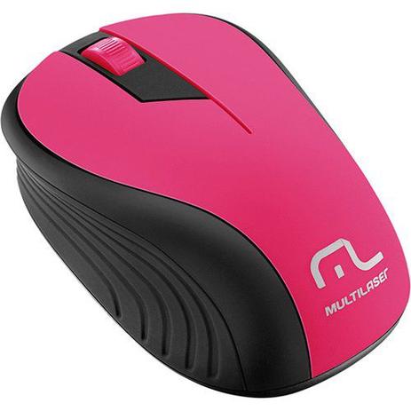 Mouse USB Emborrachado Multilaser MO223 Rosa Menor preço em Mouse USB Emborrachado Multilaser MO223 Rosa
