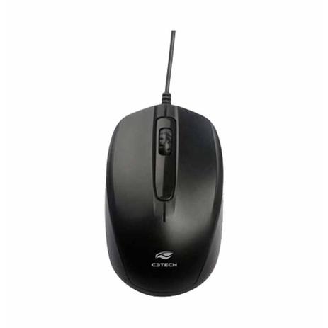 Mouse usb ms-30bk - C3 tech Menor preço em Mouse usb ms-30bk - C3 tech