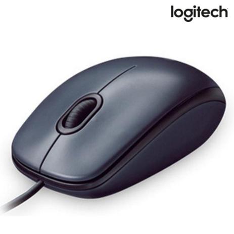Mouse USB Óptico 1000DPI Preto M90 - Logitech é boa?