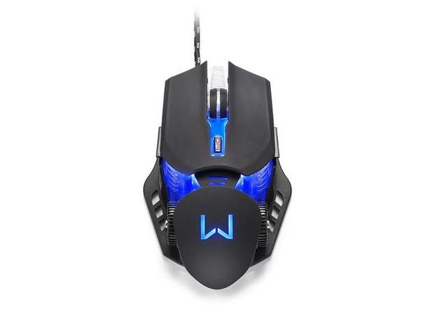 Mouse Warrior MO267 Keon Gamer Preto Menor preço em Mouse Warrior MO267 Keon Gamer Preto