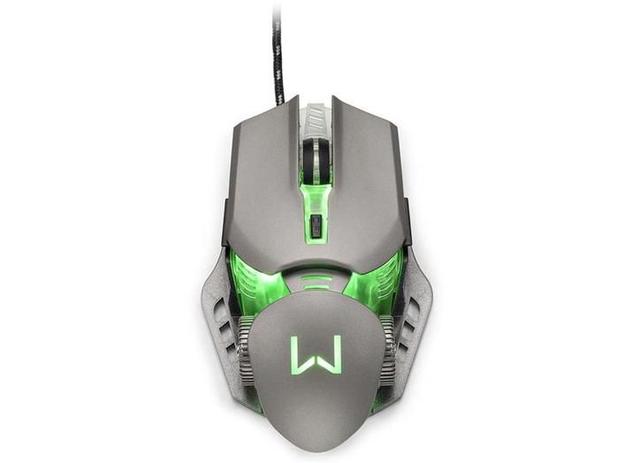 Mouse Warrior MO268 Keon Gamer Grafite Menor preço em Mouse Warrior MO268 Keon Gamer Grafite