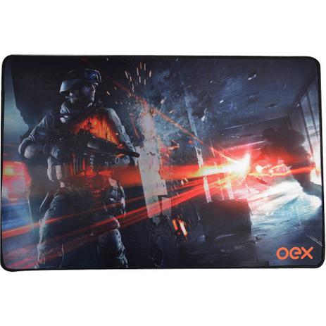 Mousepad Gamer OEX Battle MP301 Menor preço em Mousepad Gamer OEX Battle MP301
