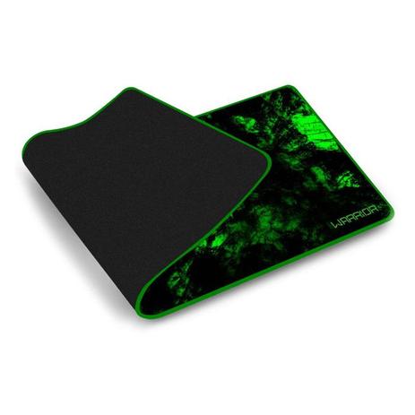 Mousepad Gamer para Teclado e Mouse Verde Warrior - AC302 - Multilaser Menor preço em Mousepad Gamer para Teclado e Mouse Verde Warrior - AC302 - Multilaser