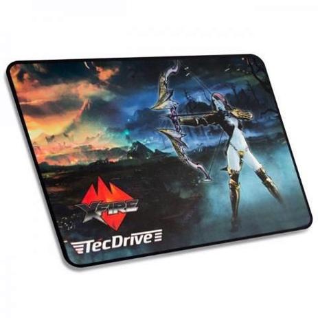 Mousepad Gamer TecDrive XFire Caçadora Elfa Menor preço em Mousepad Gamer TecDrive XFire Caçadora Elfa
