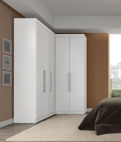 Móveis para Quarto Modulado Modena 3 Peças Demóbile Menor preço em Móveis para Quarto Modulado Modena 3 Peças Demóbile