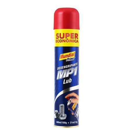 MP1 Desengripante Anticorrosivo 321ML Spray Mundial Prime Menor preço em MP1 Desengripante Anticorrosivo 321ML Spray Mundial Prime