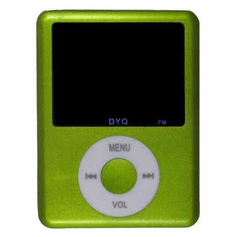 Mp3 Mp4 Player Mini Knup Multimídia Stereo Rádio Fm Micro Sd Kp-4006 Verde Menor preço em Mp3 Mp4 Player Mini Knup Multimídia Stereo Rádio Fm Micro Sd Kp-4006 Verde