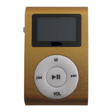 MP3 Player com Entrada SD e Fone de Ouvido Dourado - Gbmax é boa?