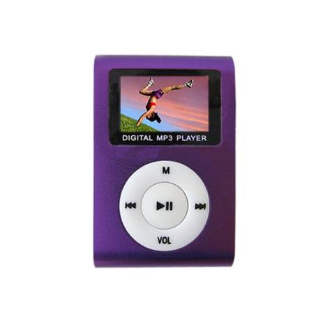 MP3 Player com Entrada SD e Fone de Ouvido Roxo - Gbmax é boa?