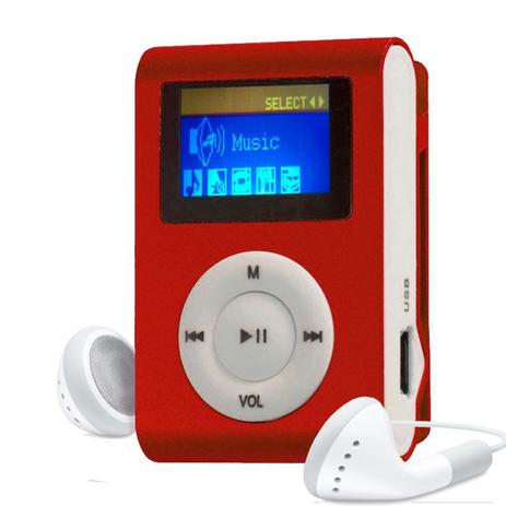 MP3 Player com Entrada SD e Fone de Ouvido Vermelho - Gbmax é boa?