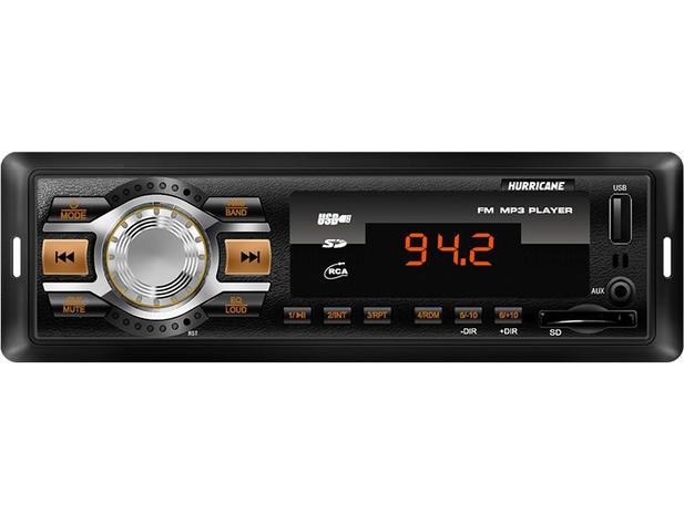MP3 Player Hurricane HR 412 com Entrada USB, Entrada Auxiliar e Entrada Cartão de Memória é boa?